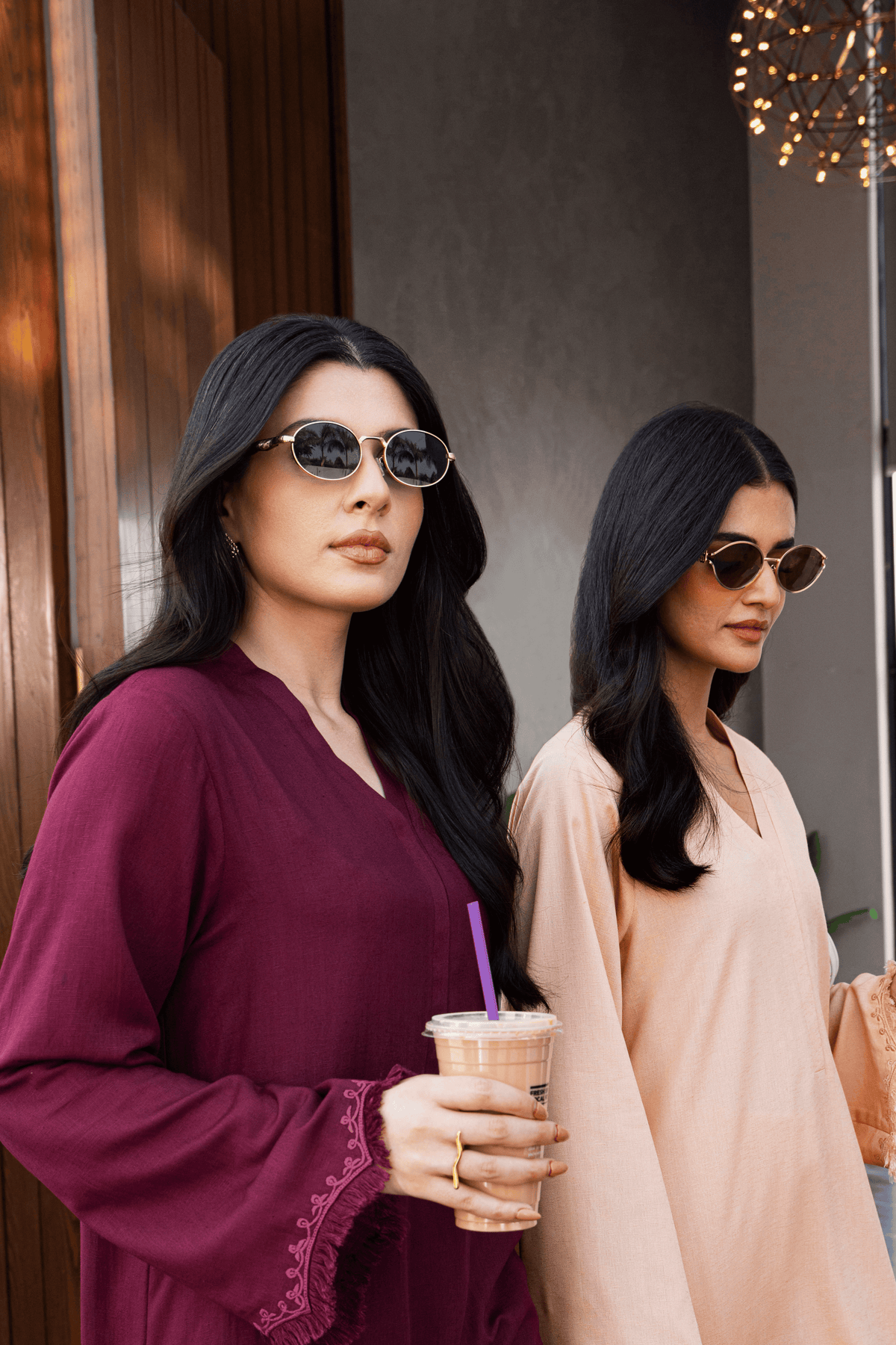 Dhaaga Peach Set