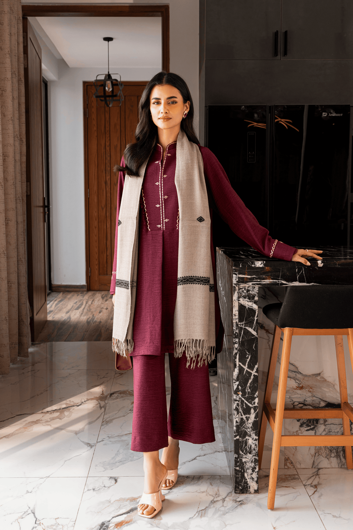 Geneva Burgundy Set