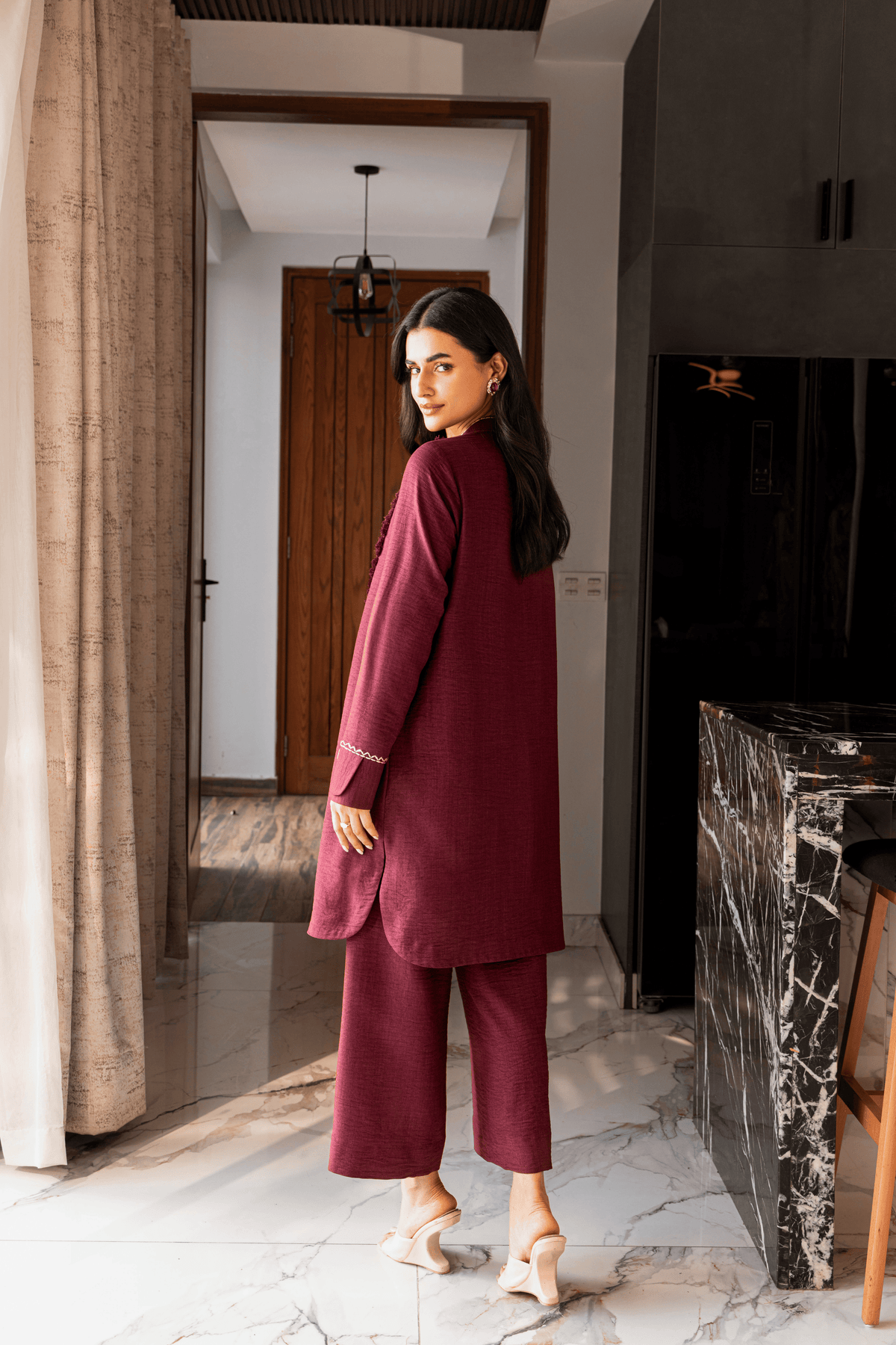 Geneva Burgundy Set