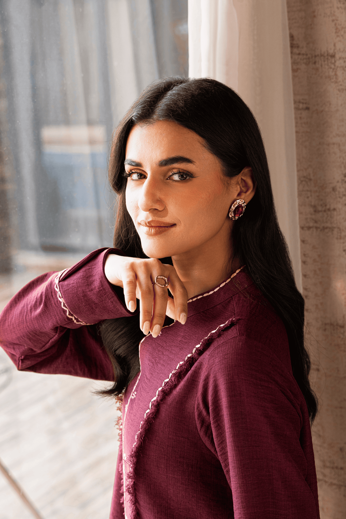 Geneva Burgundy Set