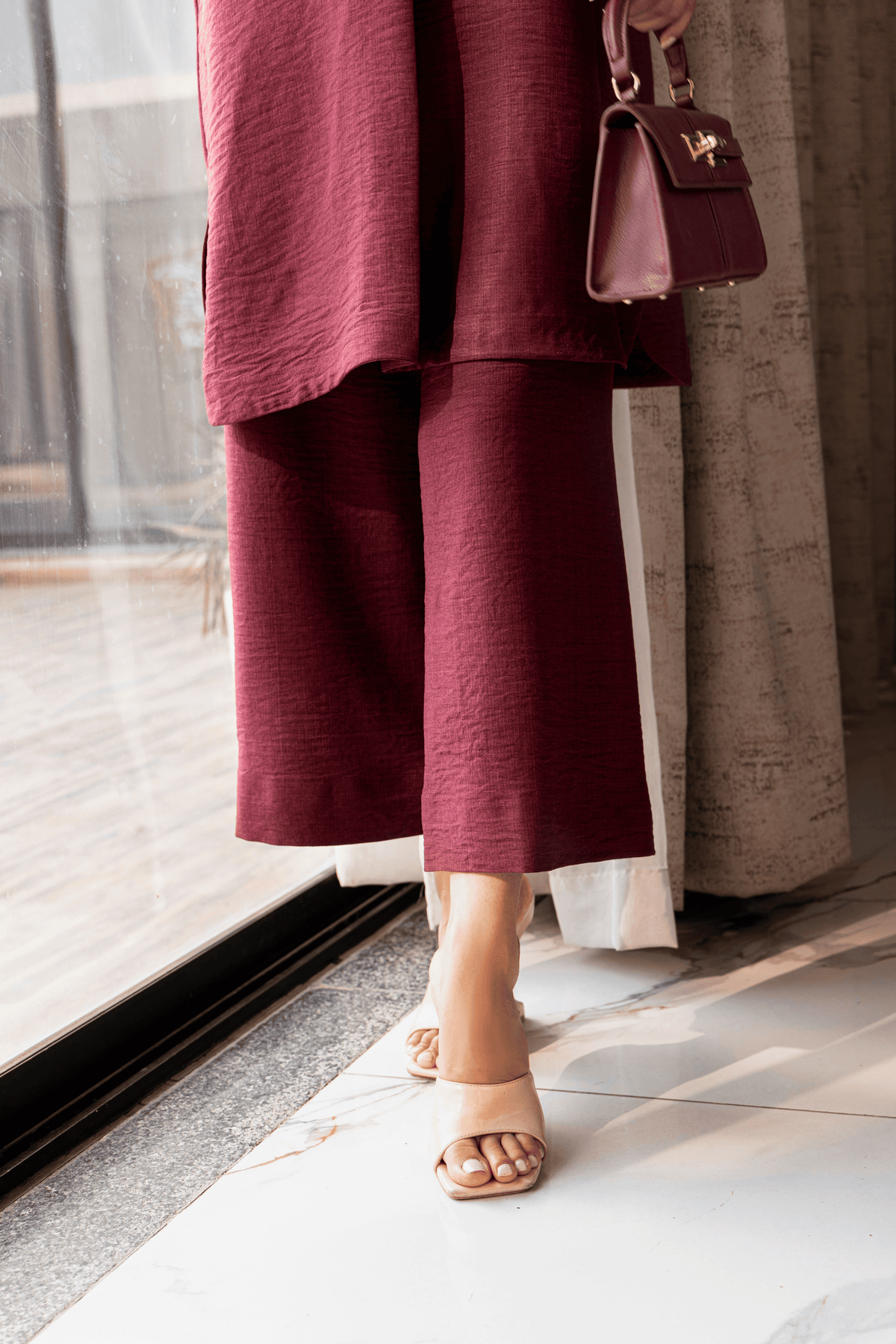 Geneva Burgundy Set